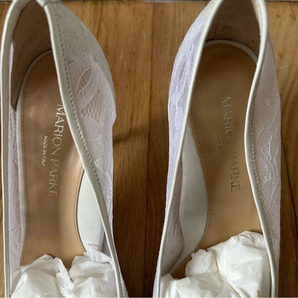MARION PARKE Eleanor 85 Pointed Toe Pumps - Picture 4 of 12